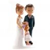 Figurine de Mariage avec Fille 16 cm