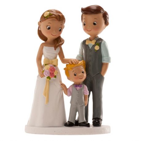 Figurine de Mariage avec Garçon 16 cm