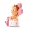 Figurine Baptême Fille avec Cadeau