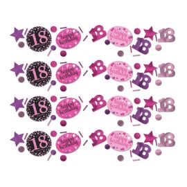 Confettis Elegant Anniversaire 18 Ans