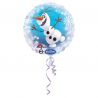 Ballon Rond Olaf La Reine des Neiges en Aluminium 45 cm