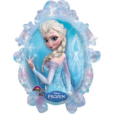 Ballon Frozen en forme de Miroir 63 cm x 78 cm