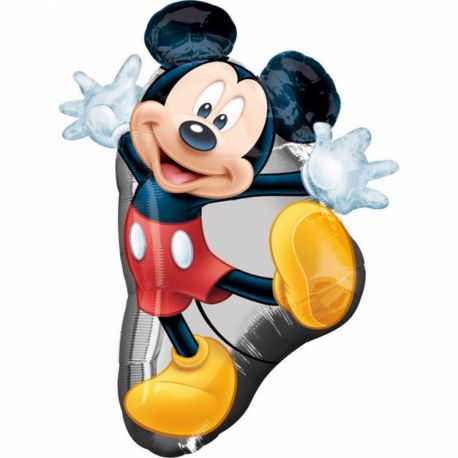 Ballon en forme de Mickey Mouse 55 cm x 78 cm