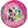 Ballon Minnie Mouse Rose Sphérique 38 cm x 40 cm