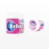 Boîte de Chewing-Gum Orbit Bubblemint 6 paquets