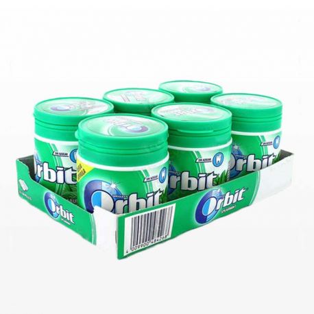 Boîte de Chewing-Gum Orbit Menthe Poivrée 6 paquets