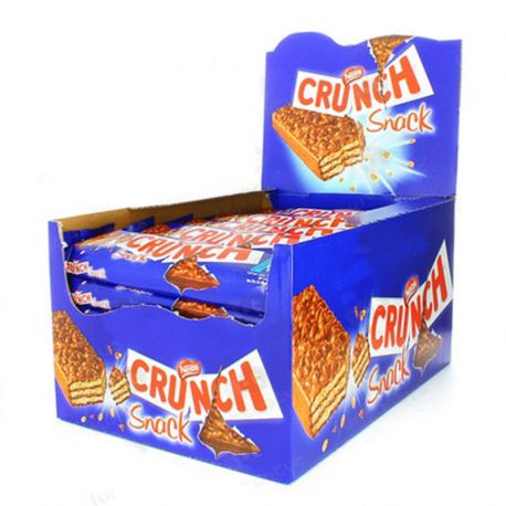 Barre de Chocolat Snack Crunch Nestle 30 paquets