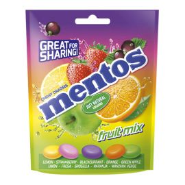 Bonbons Mentos Fruit Mix 7 paquets