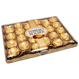 Grande Boîte de Chocolats Ferrero Rocher de 24 unités
