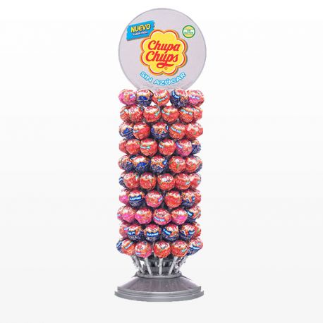 Sucettes Chupa Chups Sans Sucre 120 uds