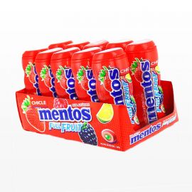 Chewing-gum Mentos Fruits Sauvages 10 paquets