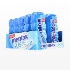 Chewing-gum Mentos Menthe Fraîche 10 paquets