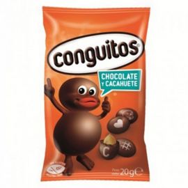 Boule de Chocolat et Cacahuète Conguitos 24 paquets