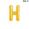 Ballon Mylar Lettre H 81 cm