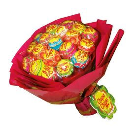 Bouquet de fleurs Chupa Chups