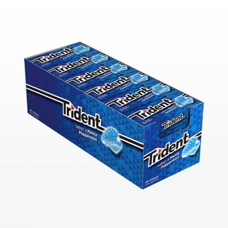 Chewing-Gum Trident Menthe Fraîche 24 sachets