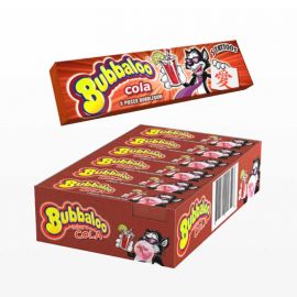 Chewing-Gum Bubbaloo Stick goût Cola 18 unités
