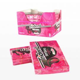 Chewing-Gum Trident Senses Berry 12 unités