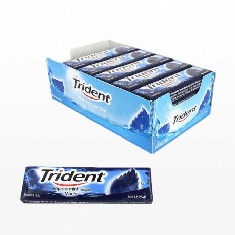 Chewing-Gum Trident Stick Menthe 24 unités