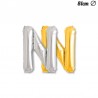 Ballon Mylar Lettre N 81 cm