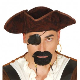 Chapeau Pirate Marron