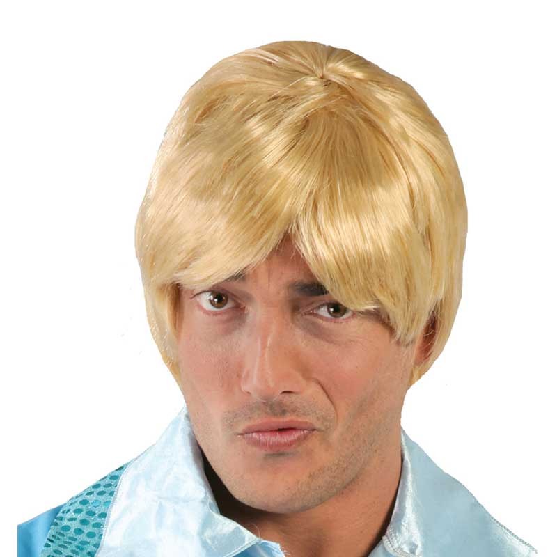 perruque blonde pour homme