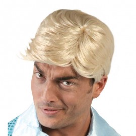 Perruque Blonde Homme Aux Cheveux Courts