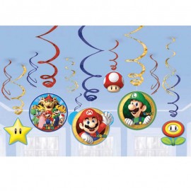 Décorations Suspendues Mario Bros