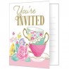 8 Invitations Fête du Thé