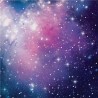 16 Serviettes Galaxie 32 cm