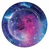 8 Assiettes Galaxie 18 cm