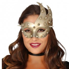 Masque Avec Broche Argent