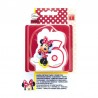 Bougie nº6 Minnie Mouse