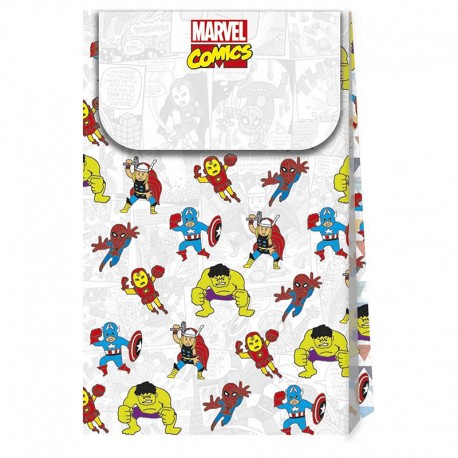 Sachets Avengers Comics en Papier