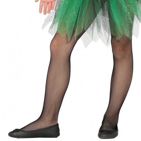 Collant en Maille Noire pour Enfant