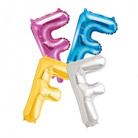 Ballon en Mylar Lettre F 35 cm