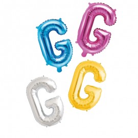 Ballon en Mylar Lettre G 35 cm