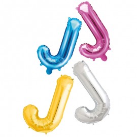 Ballon en Mylar Lettre J 40 cm