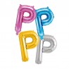 Ballon en Mylar Lettre P 35 cm