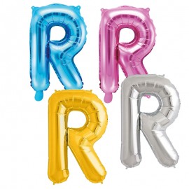 Ballon en Mylar Lettre R 40 cm