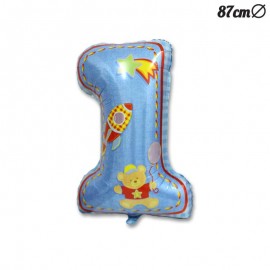 Ballon Mylar Premier Anniversaire Garçon 87 cm