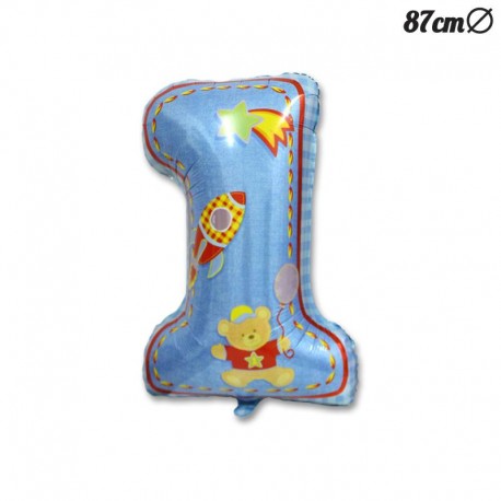 Ballon Mylar Premier Anniversaire Garçon 87 cm