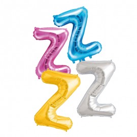 Ballon en Mylar Lettre Z 40 cm