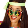 Lunettes Hippie Multi-couleur