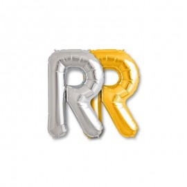 Ballon Mylar Lettre R 81 cm