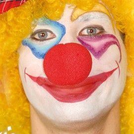 Nez de Clown Mousse Rouge 5 cm