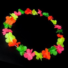 Collier Hawaien à Fleurs UV