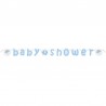Fanion Baby Shower Garçon Avec Elephant 1,6 cm