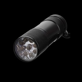 Lampe Torche avec 9 LEDs de Lumière Ultra-Violette 9 cm