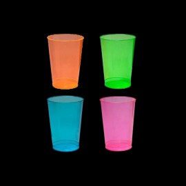 Verre de Rafraîchissement avec Lumière Néon UV (50 unités)